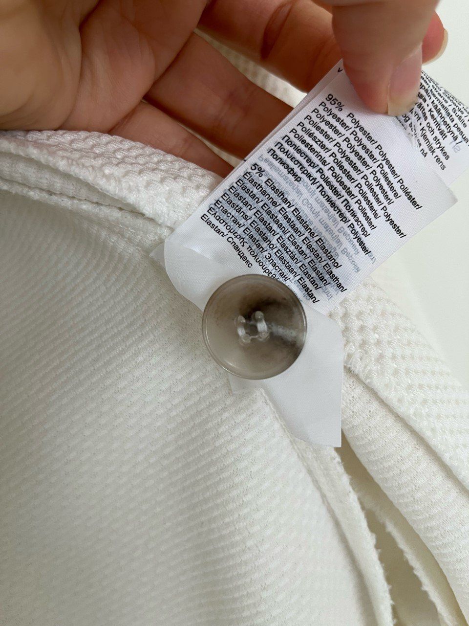 S.Oliver Giacche: Blazer von s.Oliver Black Label, Gr. 34, Farbe weiss – Nuovo (secondo la descrizione) da Triesen venduto da dardaleni 2