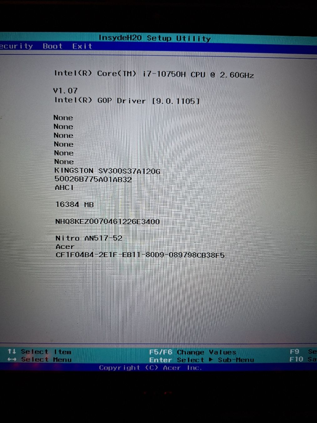 Acer Notebook: Acer Nitro 5 Gaming Laptop i7 – Usato da Boswil venduto da sch_8h5y 1