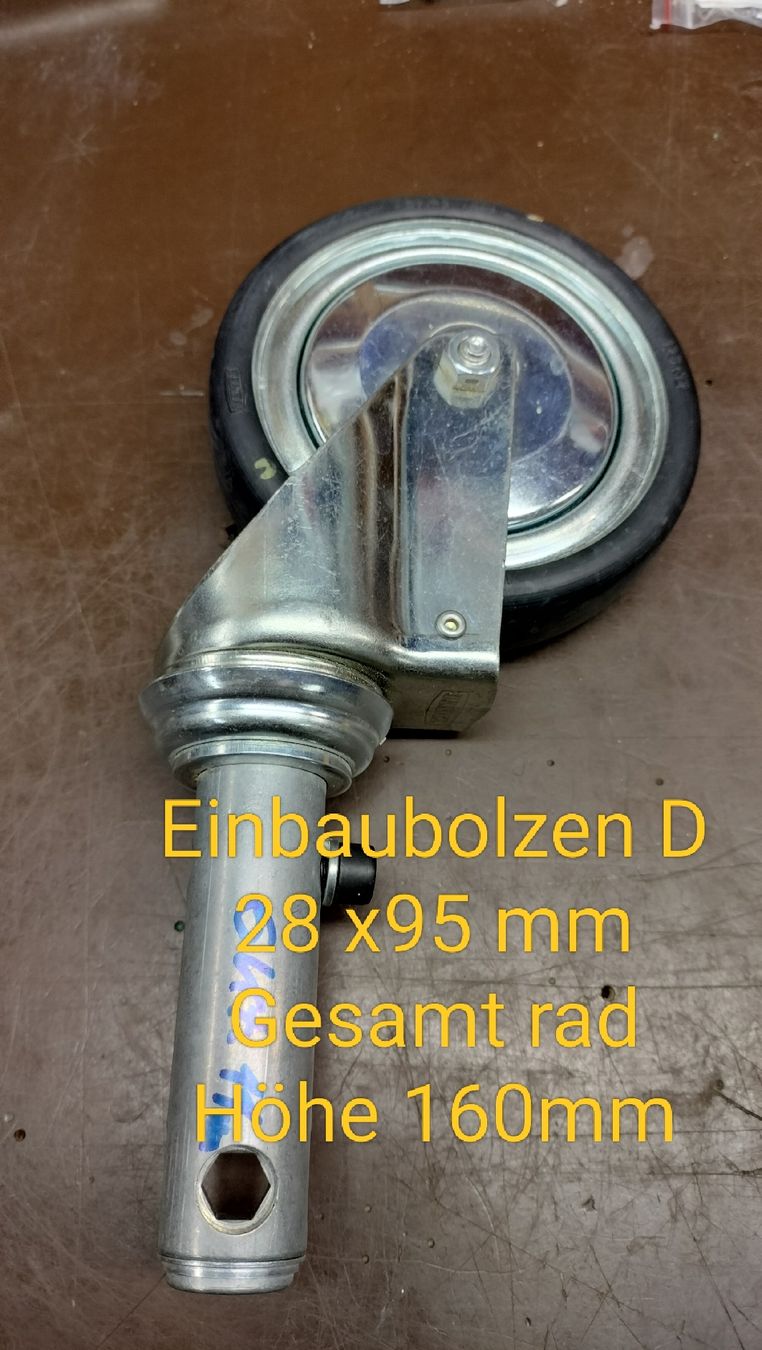 Autre stockage et transport: Laufrollen drehbar mit Bremse – Neuf (Voir description) à Beringen par Hexe78