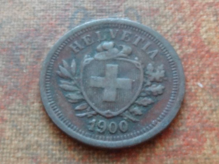 Alle Münzen: 1 Rp. 1900  (B) – Gebraucht aus Romanel-sur-Lausanne von Swift13