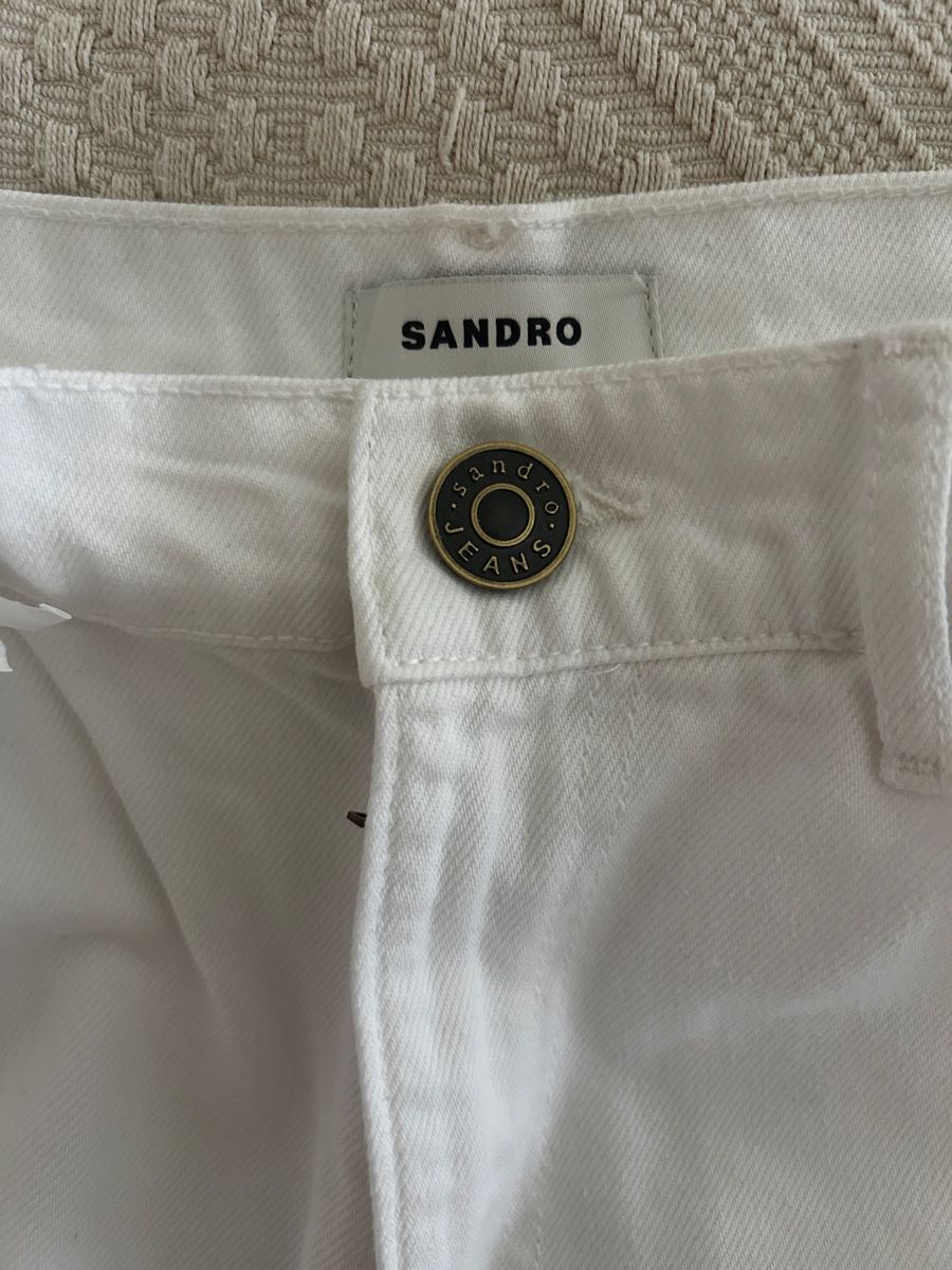 Jeans: Sandro White Jeans (38) – Neu (gemäss Beschreibung) aus Uitikon Waldegg von any_6lcf 3