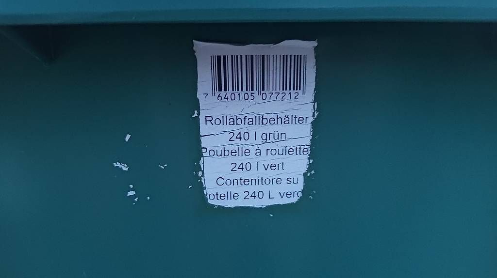 Eléments de bureau: Rollabfallbehälter 240L – D'occasion à Zürich par ylenia.pratico 1