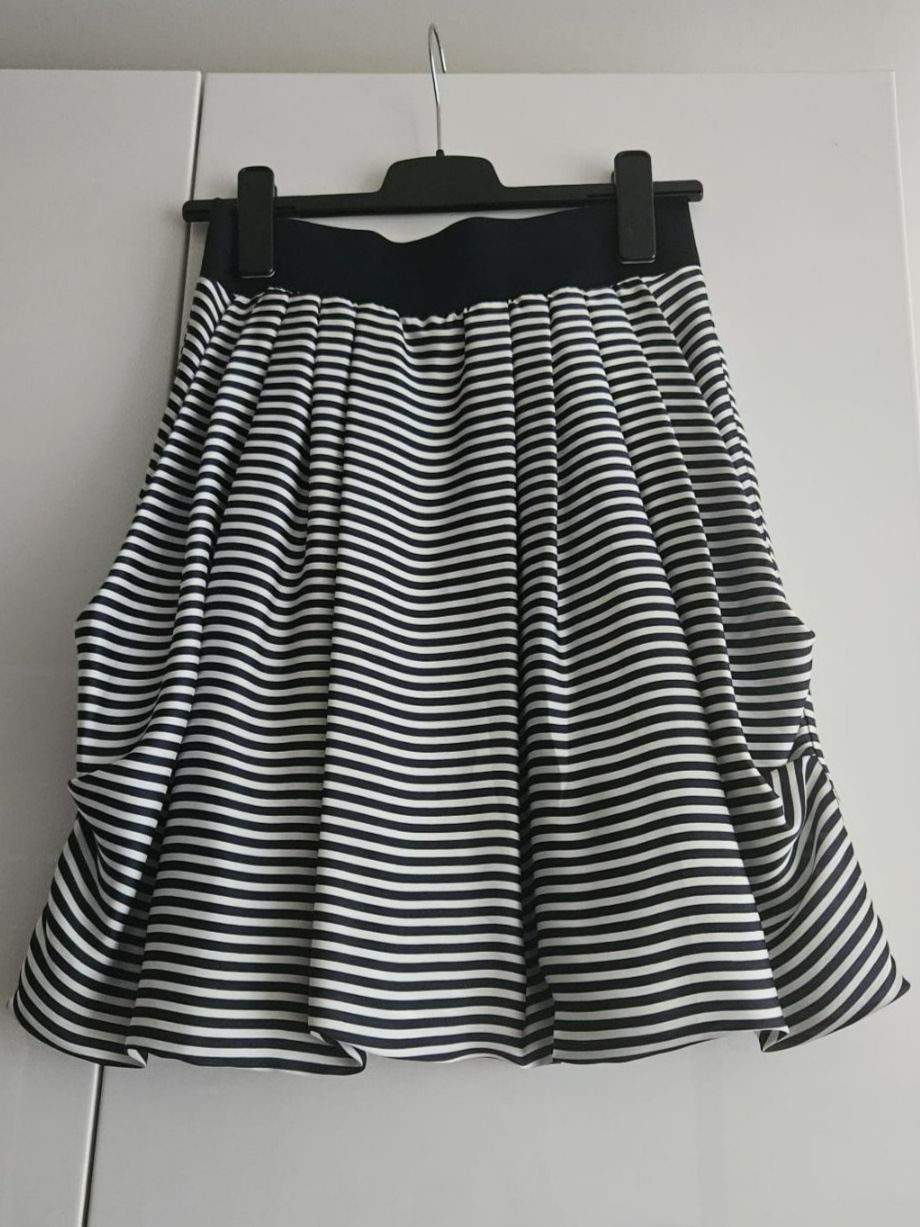 H&M Gonne: Jupe/ Rock gestreift marine-weiss – Nuovo (secondo la descrizione) da Gockhausen venduto da Carolin_K