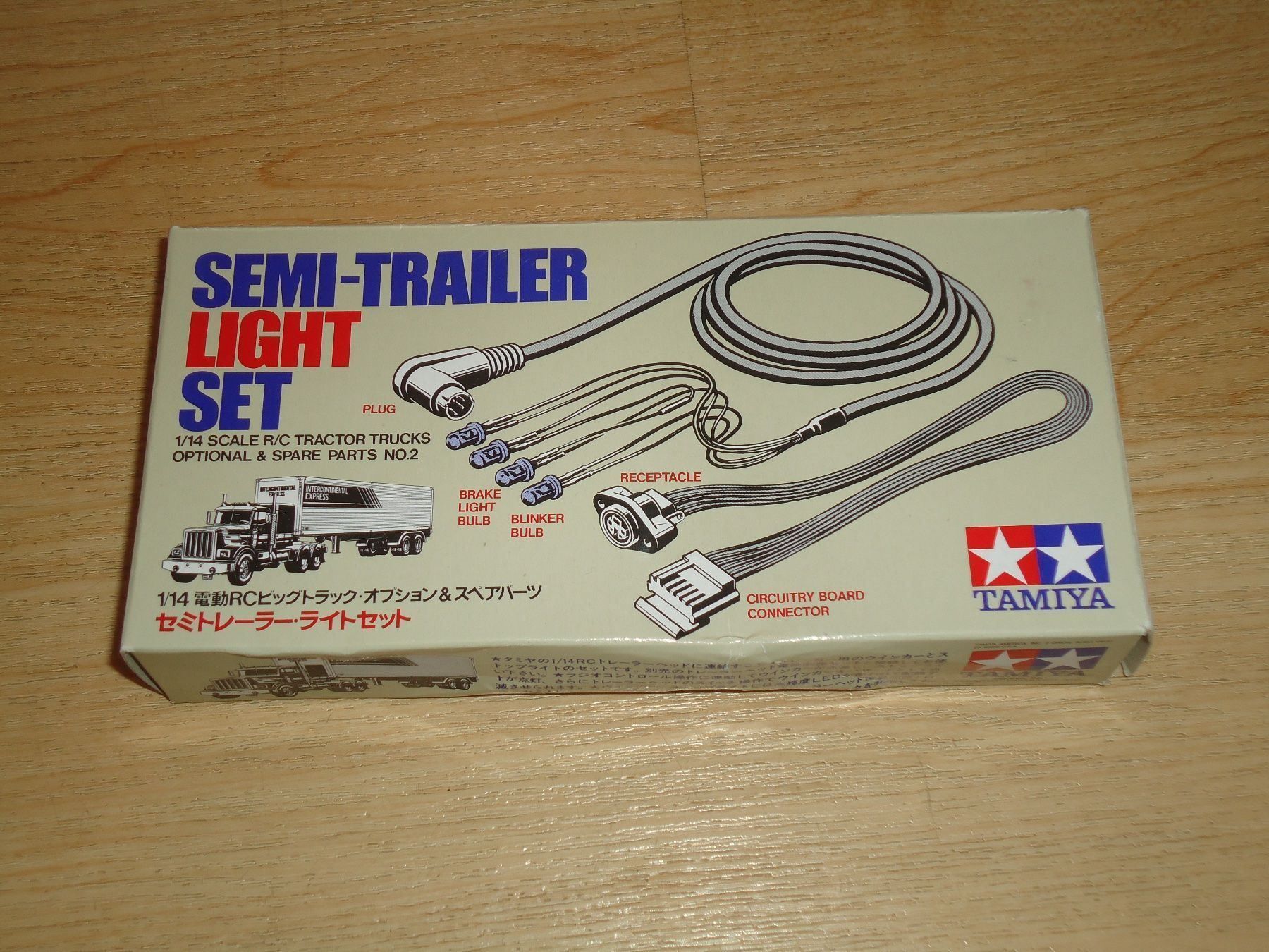 Tamiya RC Kits de montage: Tamiya Trucks Semi-Trailer Light Set – Neuf avec emballage d'origine à Schattdorf par mamo1952