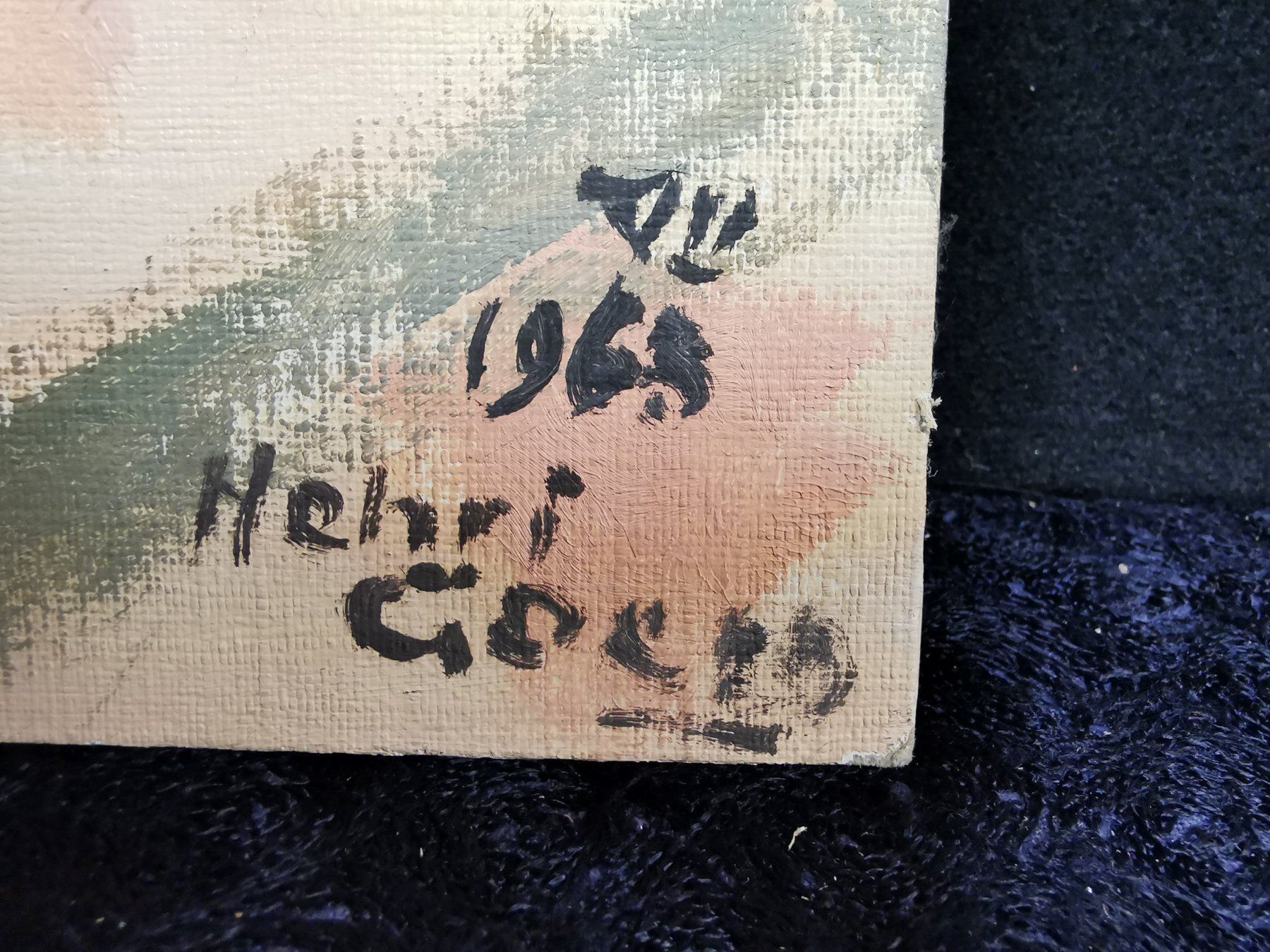Gemälde: HENRI GOERG (1888-1971) – Gebraucht aus Genève von Qanil77 3