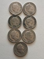 Lot mit 7 Stk. 5Rp. (1906 - 1912)