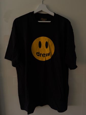 Drew House Logo Shirt Black Justin Bieber