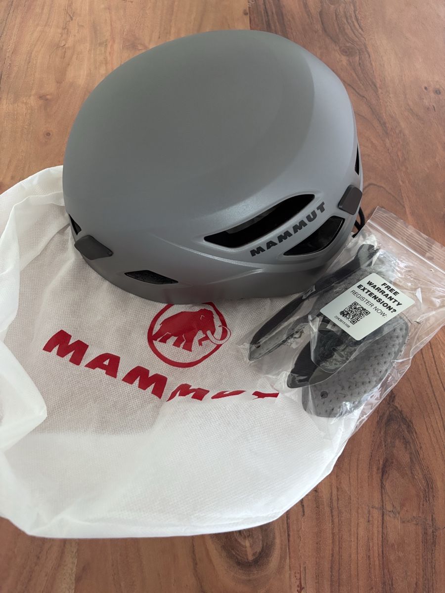 Caschi: Mammut Skywalker Kletterhelm Grau neu mit Tasche – Nuovo e nell'imballaggio originale da Bern venduto da Akahager 2