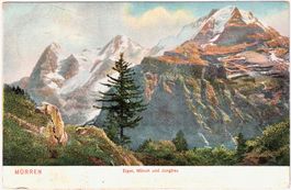 MÜRREN - Eiger, Mönch & Jungfrau ca. 1905 (BE) TRADITIONELL