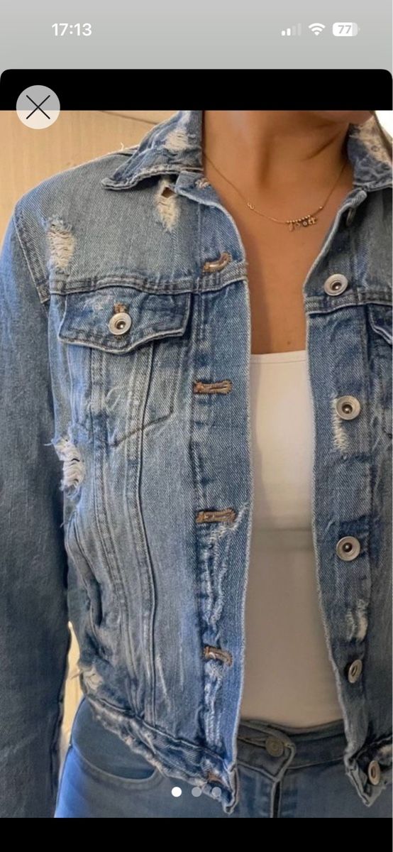 Zara Giacche: Jeans Jacke Zara Grösse S – Usato da Zürich venduto da MCT1708 1