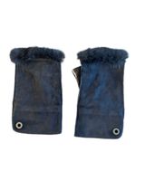 Luxury Italian Fingerless Leather Gloves