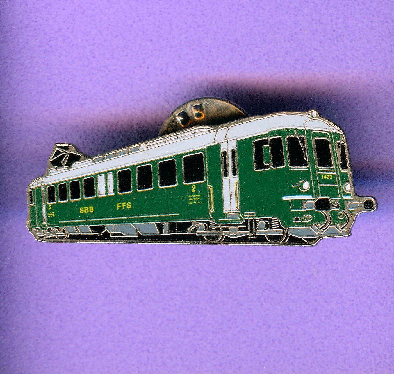 SBB/CFF/FFS Placchette & Badge: Schmid-Müller  RBe 4/4  Lim.1500 – Usato da Winterthur venduto da Sammleroase