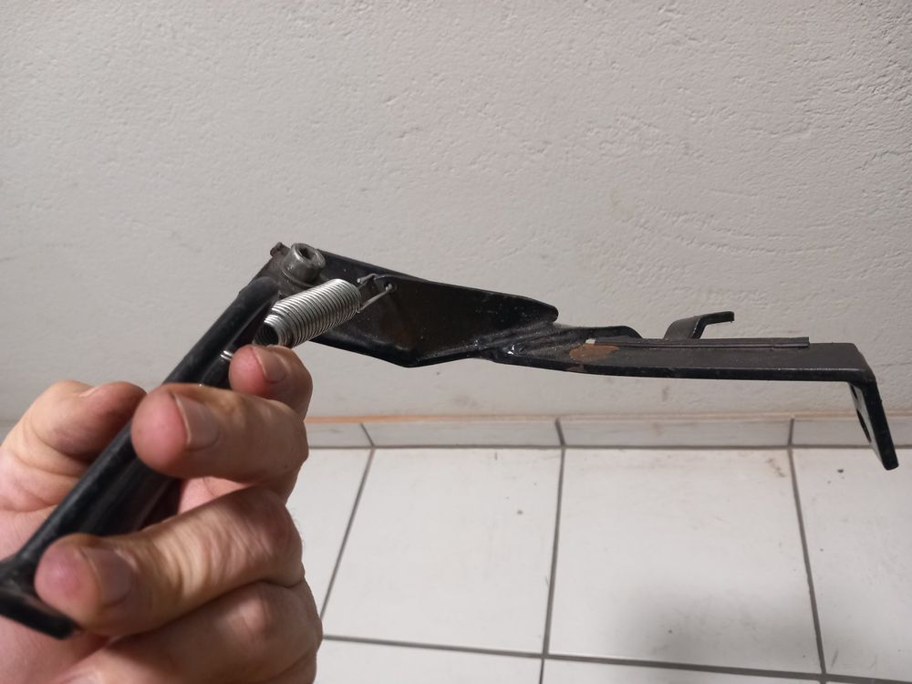 Seitenständer Schwarz Für Piaggio NRG 50 - Kompatibel Mit DT LC 94-96 & Mc³ DT AC 01-04