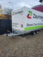Anhänger Humbaur mit Blache zum Mieten