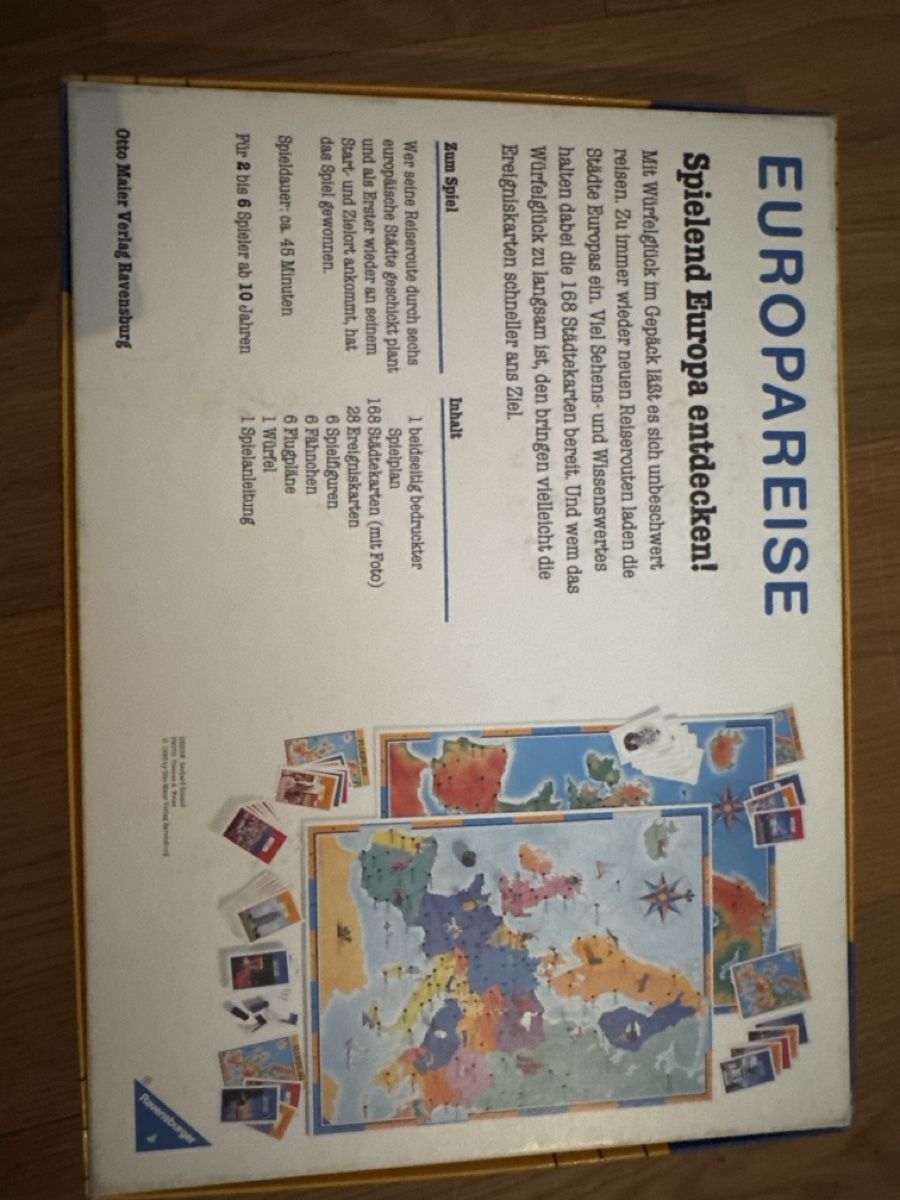 Ravensburger Giochi: Spiel Europareise – Usato da Menziken venduto da xirixs 4