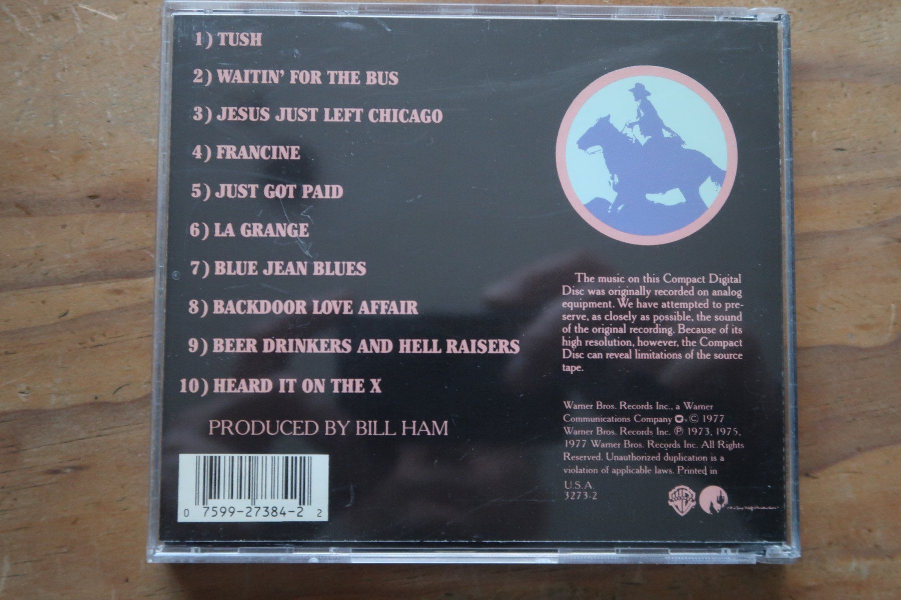 CD: ZZ TOP - THE BEST OF - CD – Usato da Basel venduto da Patiscat 1