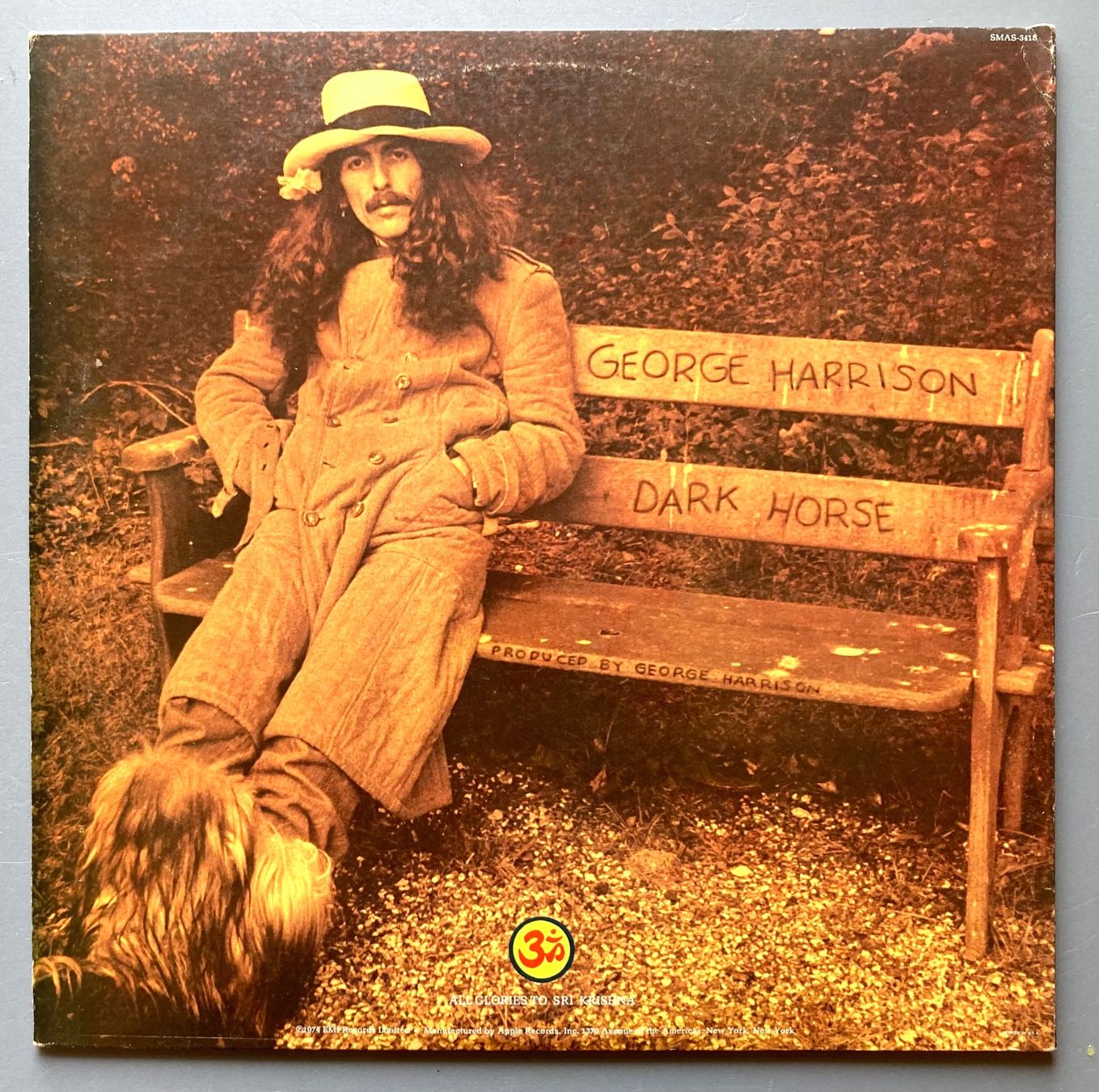 Schallplatten: GEORGE HARRISON - DARK HORSE – Gebraucht aus Poliez-Pittet von Newtown-Records 1