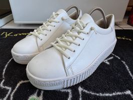 Gabor Leder Sneaker weiss