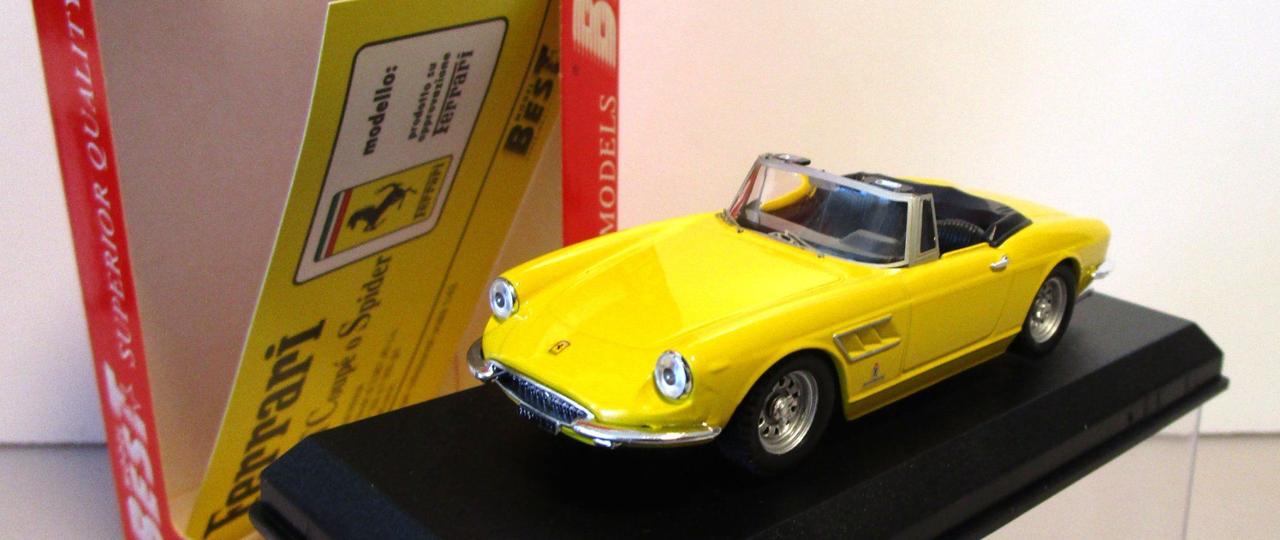 Ferrari Modellini d'auto: BEST FERRARI 330 GTC SPYDER  - 9131 – Nuovo e nell'imballaggio originale da Chêne-Bourg venduto da breno56 1