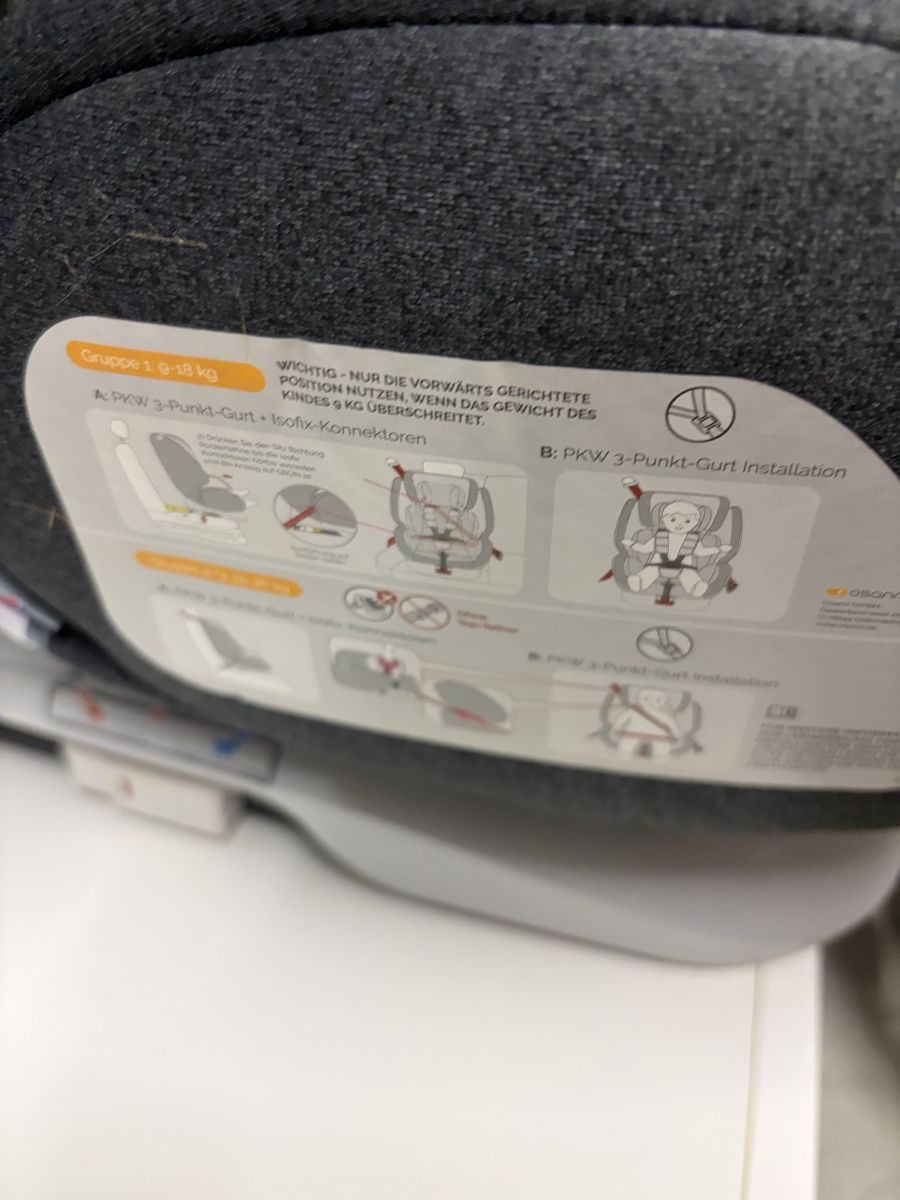 Seggiolini per auto: Osann 360 von Geburt bis 12 – Usato da Eglisau venduto da son_vxn7 2
