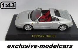FERRARI 348 TS silber 1:43 von Altaya