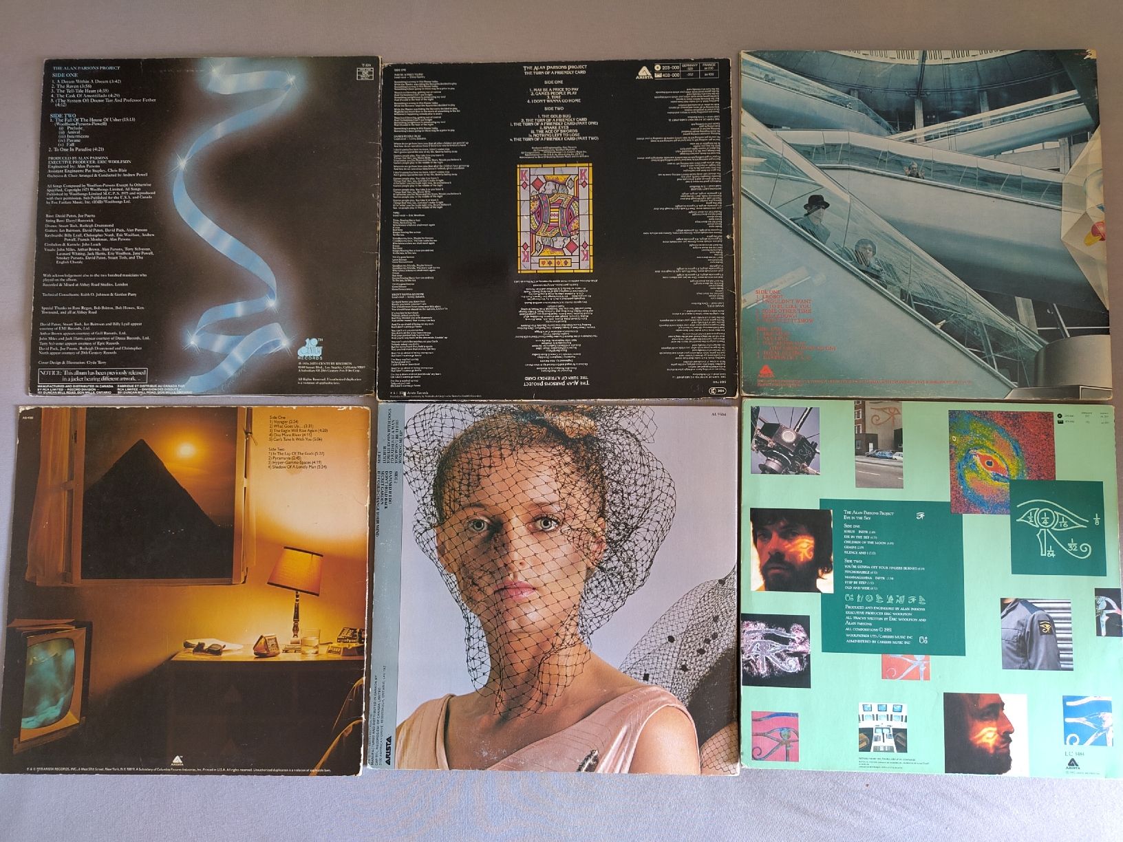 Schallplatten: 6x The Alan Parsons Project LP's – Gebraucht aus Büsserach von Bey23 1