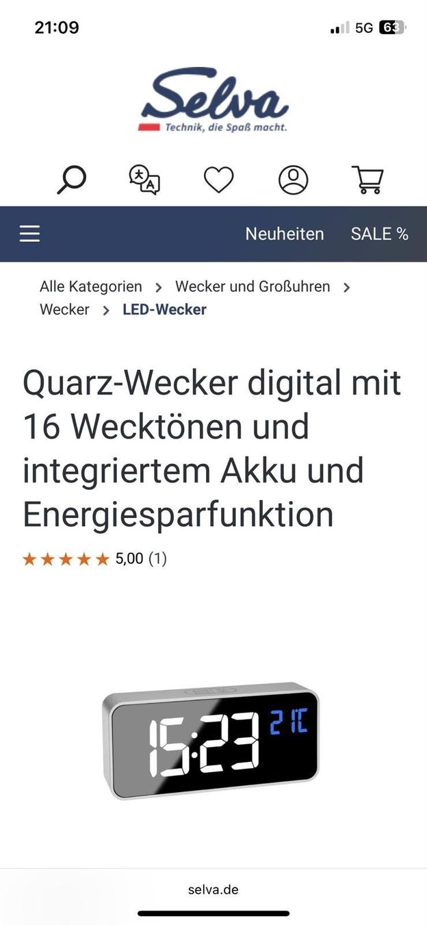 Réveils: Wecker – Neuf (Voir description) à Meilen par lisma29 1