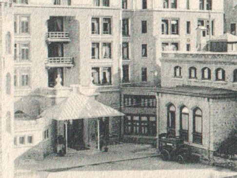 Cartoline postali: ST.MORITZ: Hotel Palace mit Kutsche ~1910 – Usato da Engelburg venduto da Swisscards