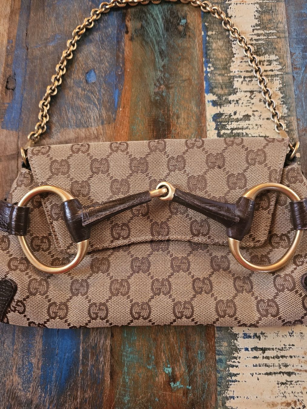 Gucci Borse da donna: Gucci Handtasche Canvas/Leder, Vintage – Usato da Meisterschwanden venduto da Luluku 1