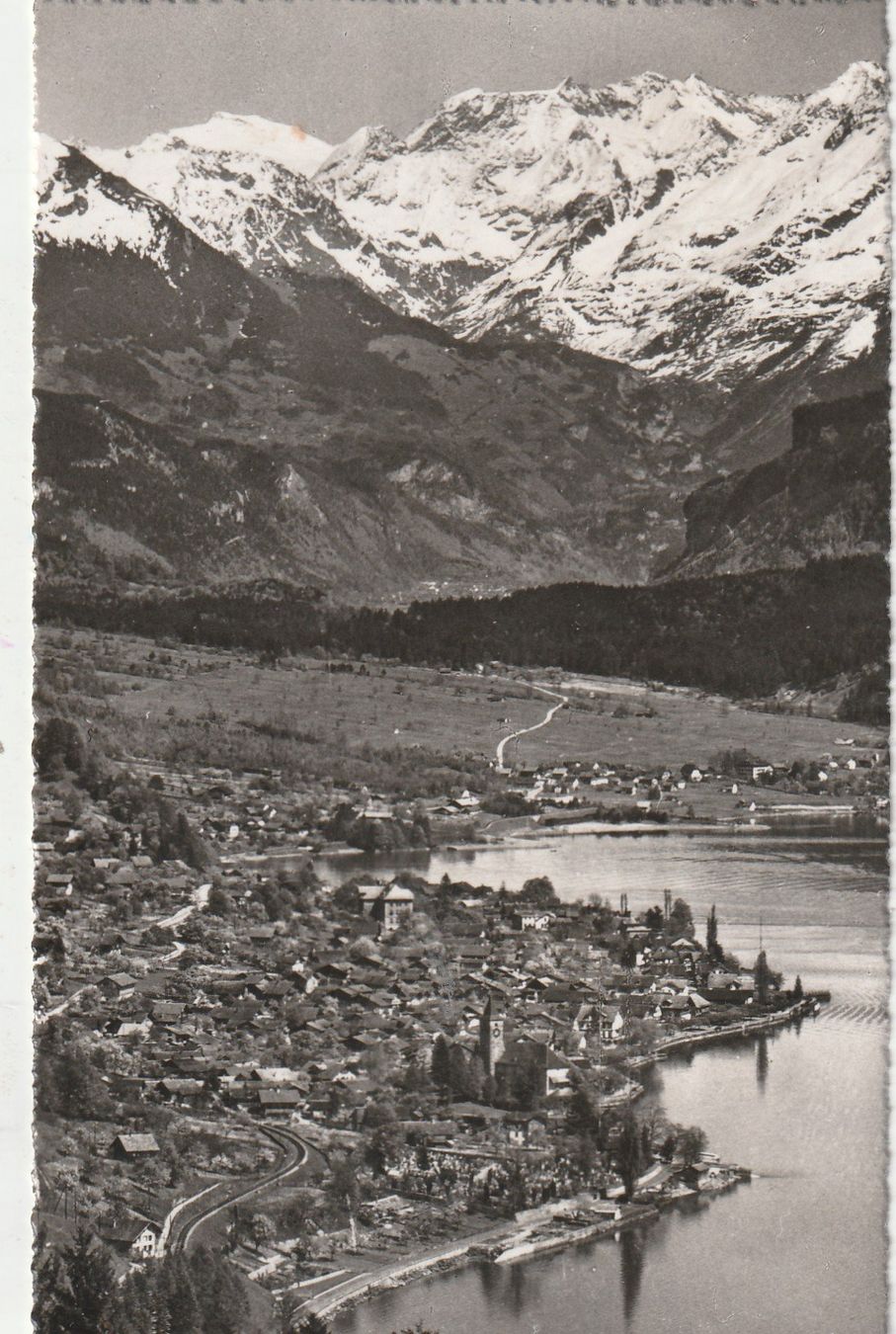 Cartoline postali: Brienz um 1954 – Usato da Lumbrein venduto da made02