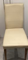 Eleganter Esszimmerstuhl in Creme / Beige