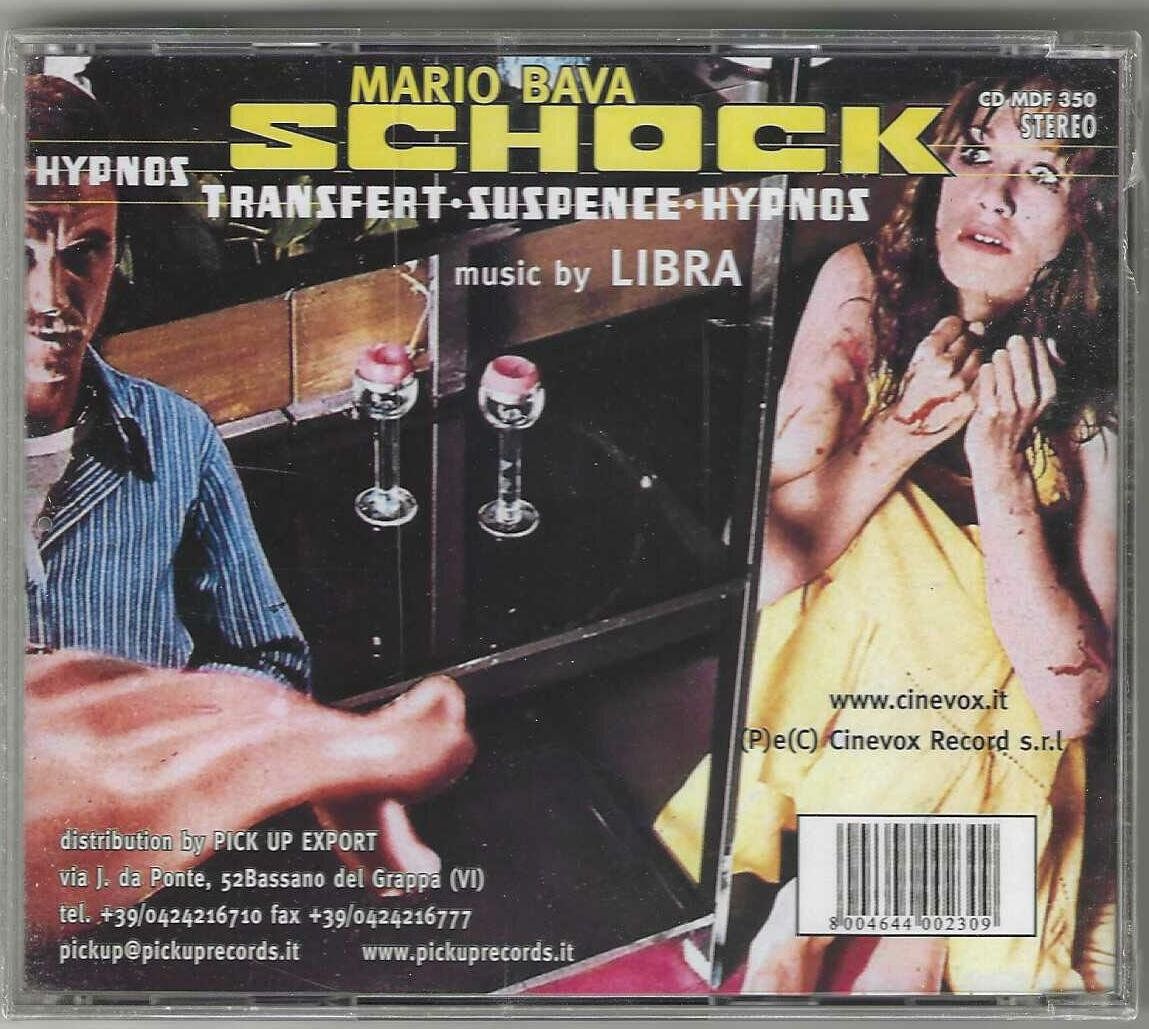 CDs: Libra - Schock - Mario Bava - Neue – Neuf avec emballage d'origine à Genève par CDLPBookS 1
