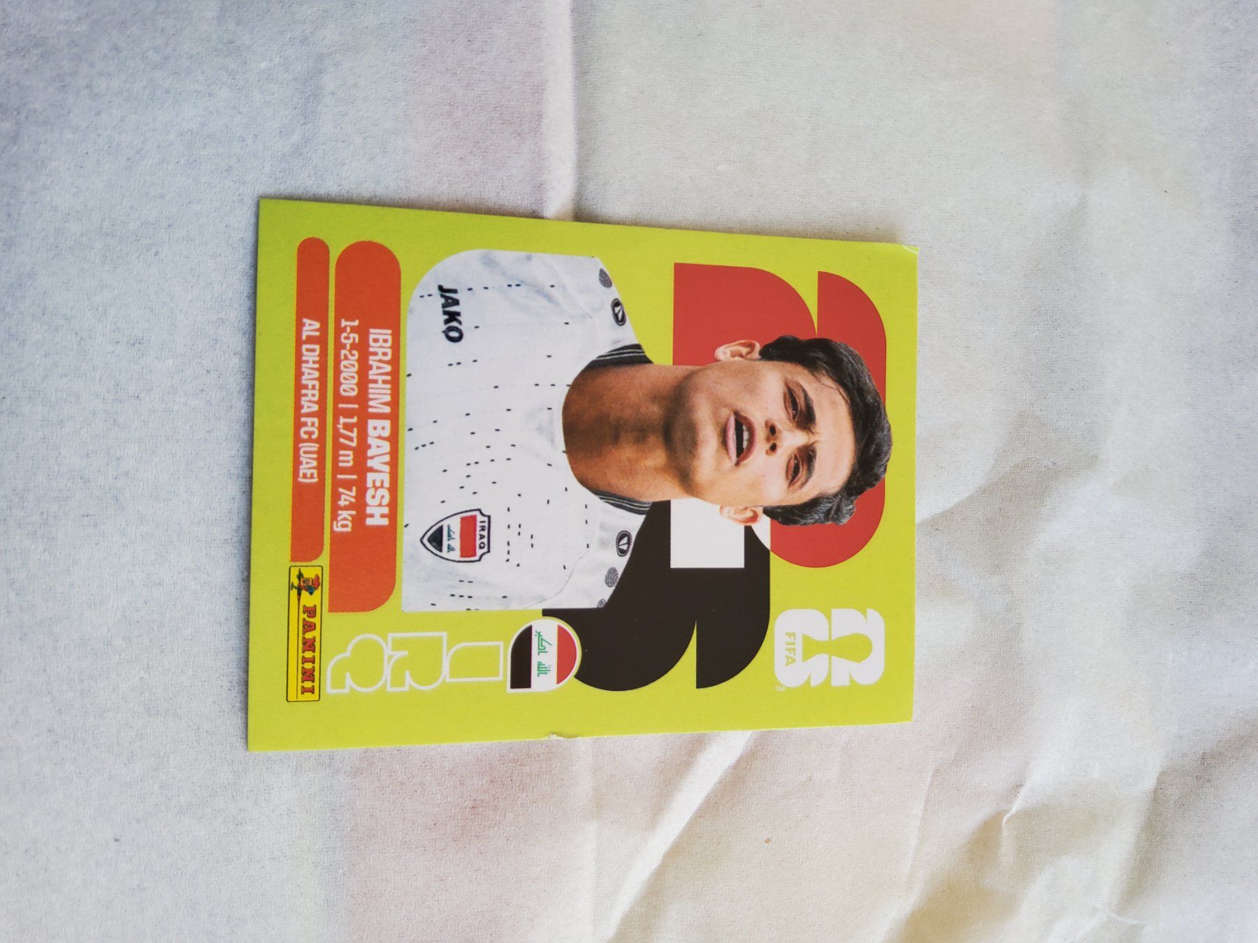 Panini Cartes à collectionner: Panini IRQ 11 – Neuf (Voir description) à Zürich par Dalicelik