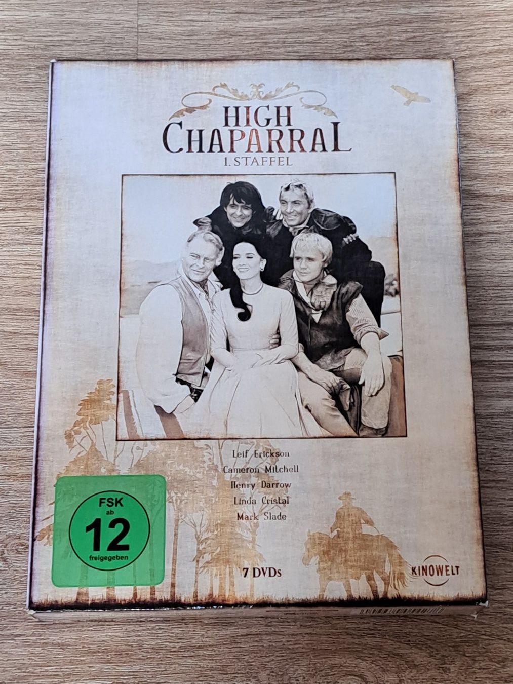 Tutti i DVDs: DVD High Chaparral, 1. Staffel mit 7 DVDs – Nuovo (secondo la descrizione) da Unterseen venduto da Kanica