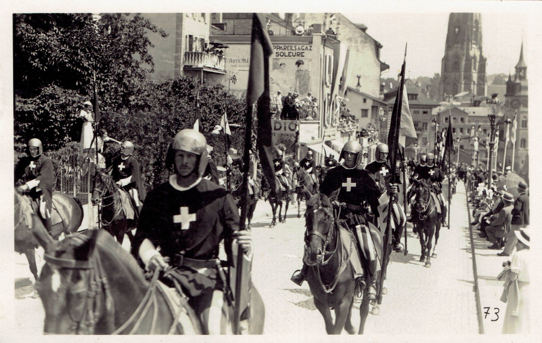 Cartoline postali: Fribourg, um 1925 – Usato da Otelfingen venduto da Schmitte9