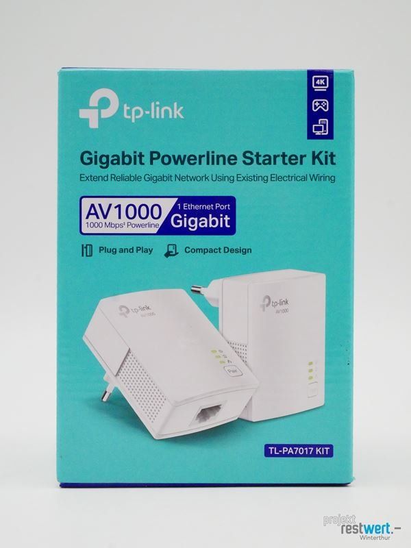 TP-Link Laufwerke & Adapter: TP-LINK TL-PA7017 KIT Gigabit Powerline Adapter – Neu (gemäss Beschreibung) aus Winterthur von Restwert_Winterthur 3