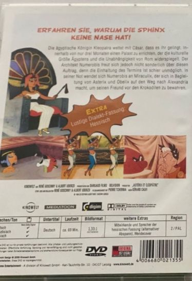 Tutti i DVDs: Asterix DVD und Kleopatra – Usato da Muri b. Bern venduto da AdidasCollector 1