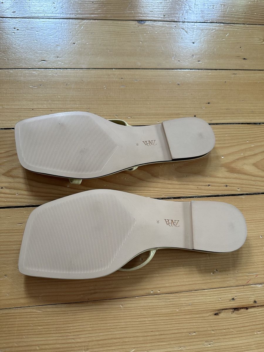 Zara Scarpe da donna: Zara Sandalen, Gelb, Grösse 39 – Nuovo (secondo la descrizione) da Schaffhausen venduto da NellyE 3