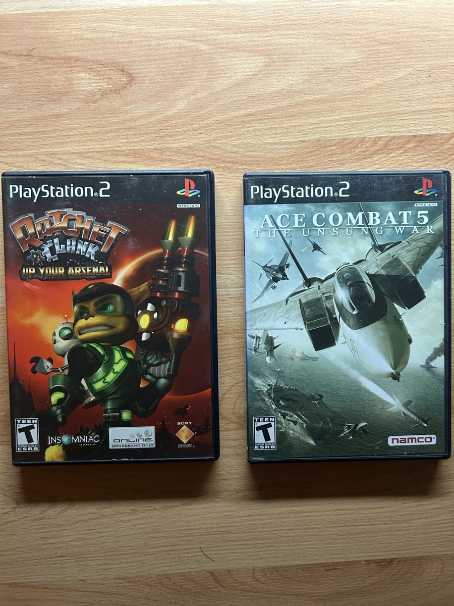 Sony Giochi: PS2 Games : Ratchet and Clank, Ace Combat 5 – Usato da Schötz venduto da lor_z95g