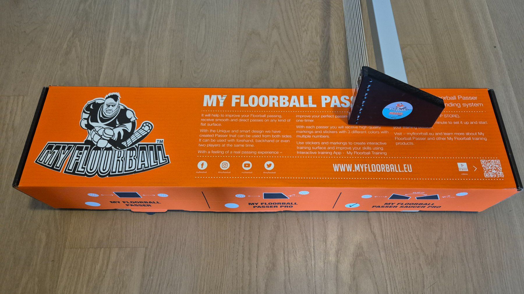 Hometrainer: Passer Saucer Pro - Unihockey-Trainergerät – Usato da Maur venduto da antko 4