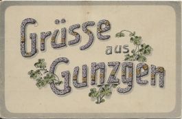 Gunzgen SO Gruss Karte  ca. 1920 selten