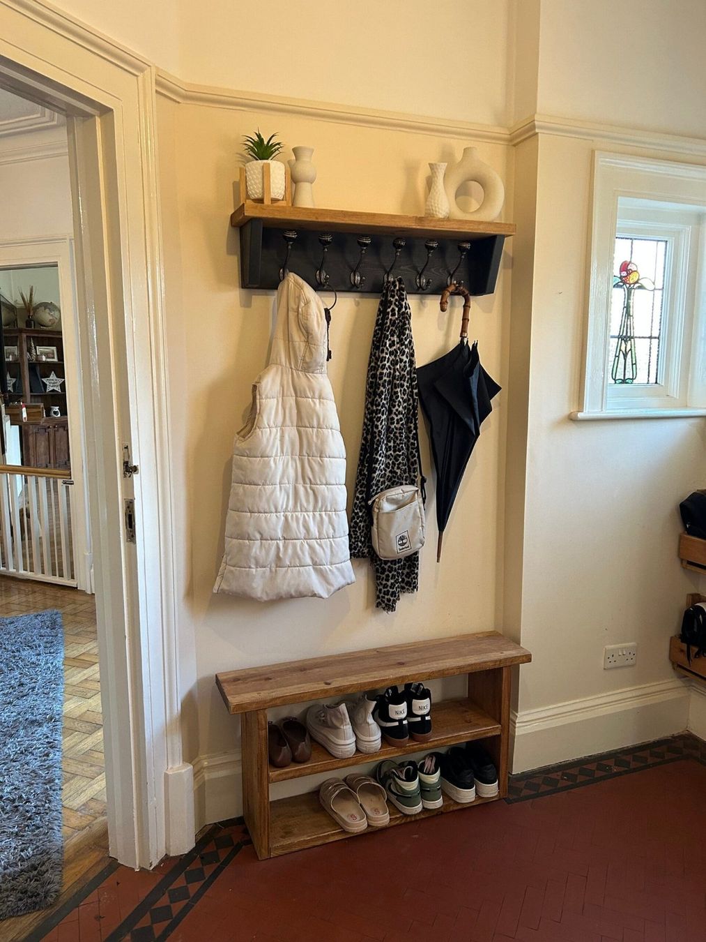 Guardaroba: Garderobe aus Holz mit Schuhregal – Nuovo e nell'imballaggio originale da Zürich venduto da Miki_Schreiner 1