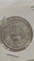 2 Franken 1944, Silber, top Zustand (WA3)
