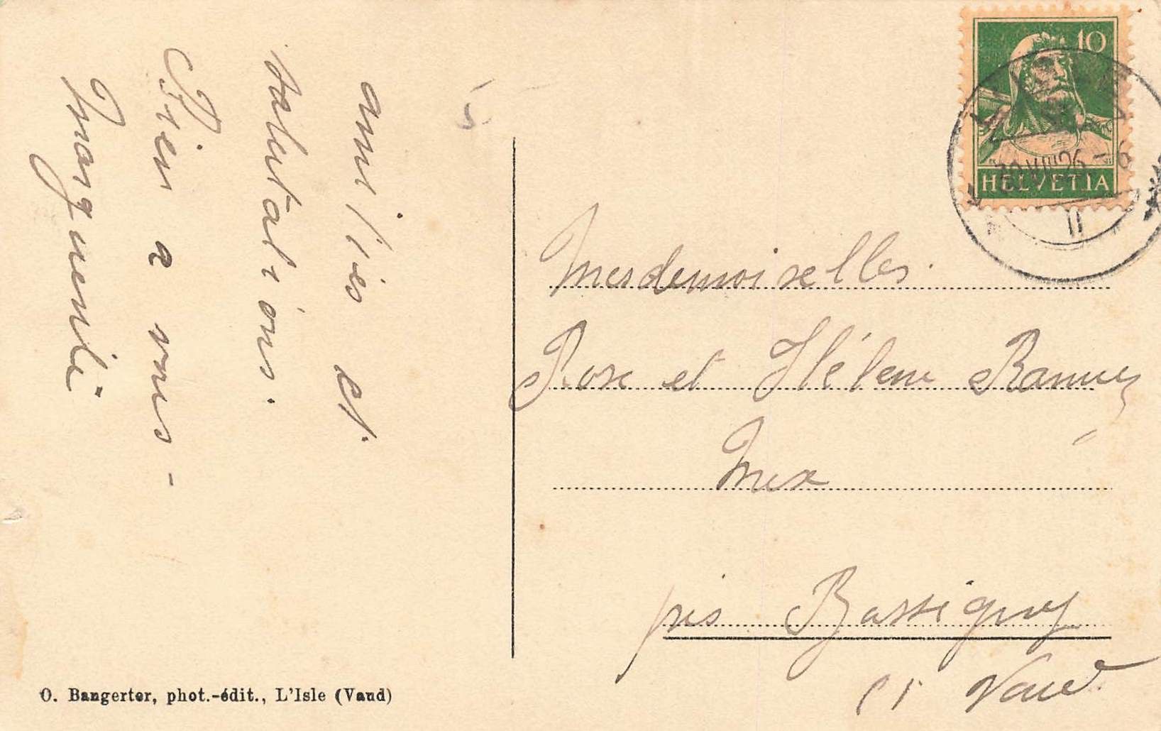 Cartes postales: L`isle Le Chäteau – D'occasion à Biasca par Blenio71 1