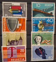 1957 / 1958 Werbe und Gedenkmarken **