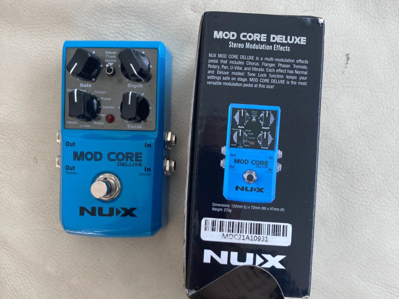 Musikinstrumente: NUX Mod Core Deluxe: Stereo Modulation multi-effect pedal – Gebraucht aus Seedorf UR von Kelvis8 6