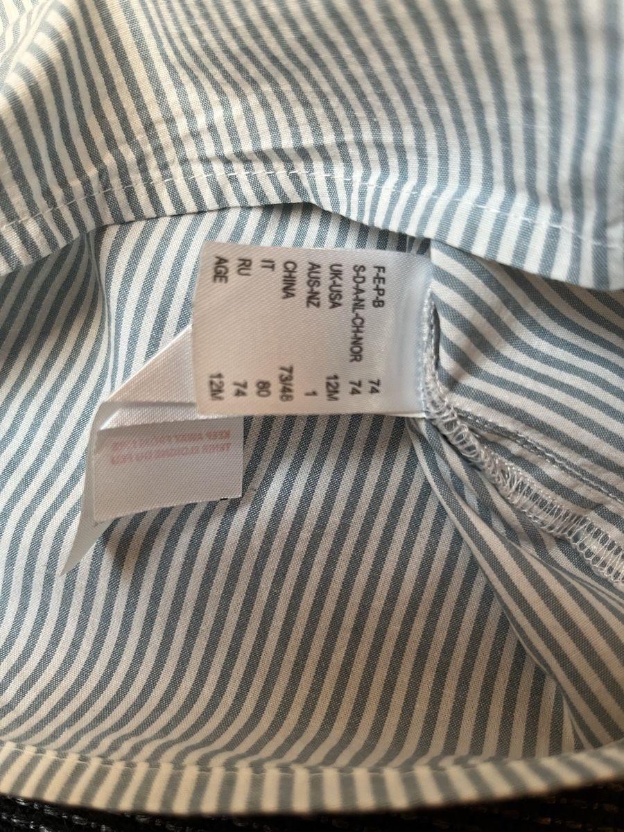 Camicie, Top & T-shirt: Festliches Hemd mit Fliege Gr. 74 – Usato da Zuckenriet venduto da ca_ac 2