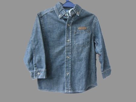 Gr. 104 cooles Jeanshemd od. als Jacke im Übergang OKAIDII