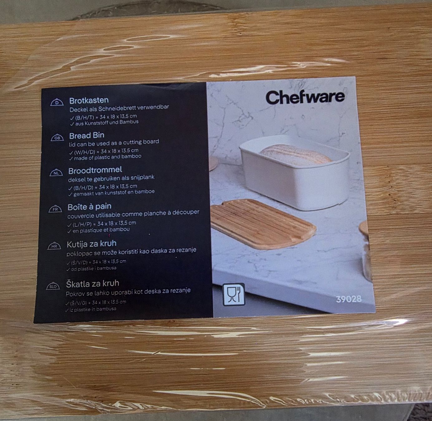 Contenitori & Simili: Brotkasten Chefware Deckel Bambus/schnedebrett – Nuovo e nell'imballaggio originale da Wikon venduto da _mc_speedy_ 1