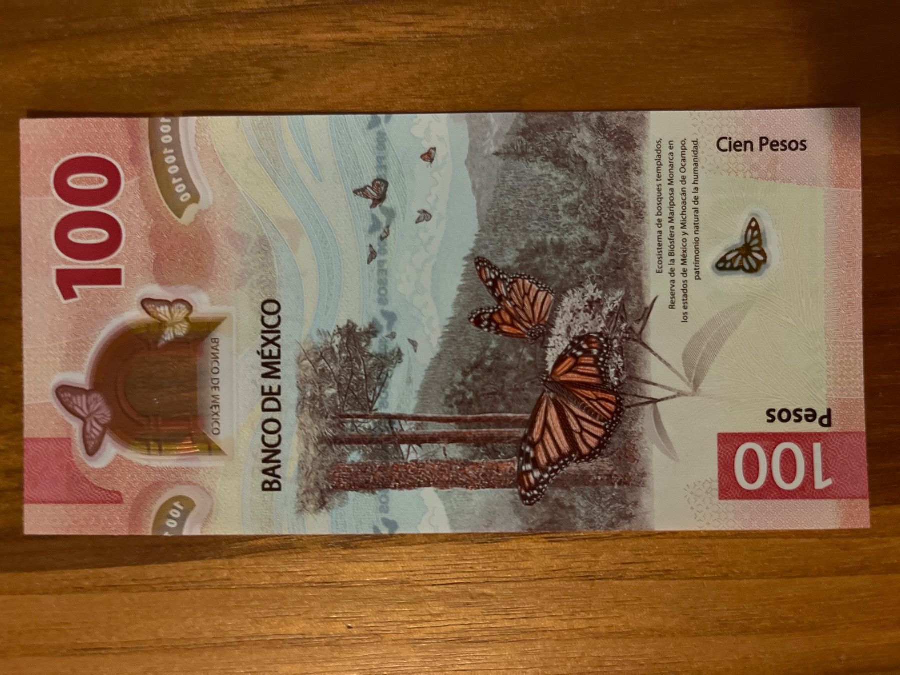 Banconote: Mexiko 100 Pesos 2020 Bankfrisch – Usato da Zürich venduto da Polarcita 1